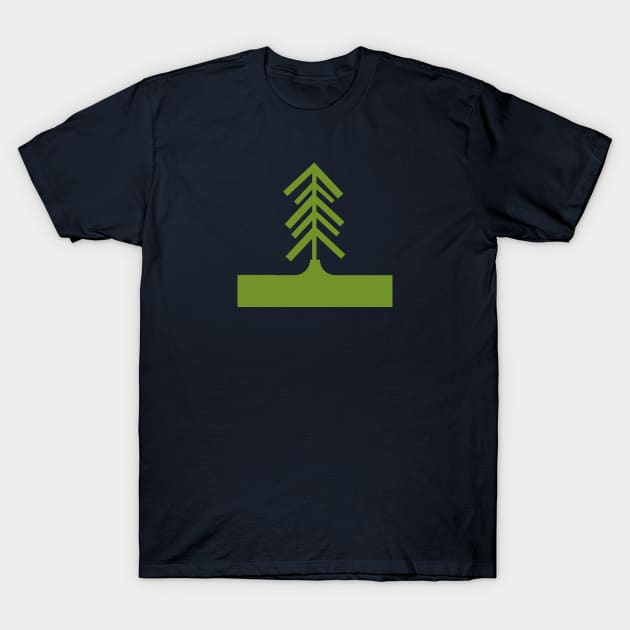 Pine tree figurine : T-Shirt by Annie Pom Freitag